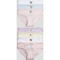 Mickey Mouse Børnetøj H&M Pige 7-Pak Trusser Bomuld - Lys Rosa