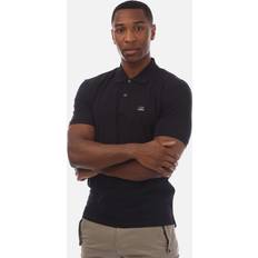 C.P. Company Polo Shirts C.P. Company Men's Stretch Piquet Logo Polo Shirt - Navy