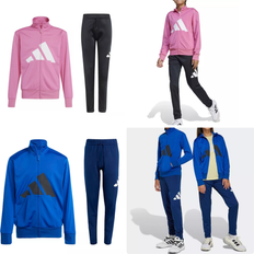 adidas Essentials Big Logo Climacool Junior Full Tracksuit Kids Zip