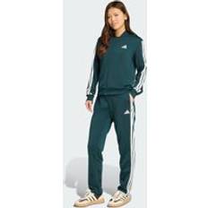 Gröna Kostymer adidas Essentials 3-Stripes Träningsställ - New