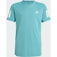 Turquoise T-shirts adidas Club Tennis 3-Stripes Kids T-Shirt - Powder Teal