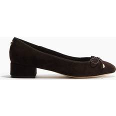 Steve Madden Cherisher Ballerina Dame - Chocolate Suede