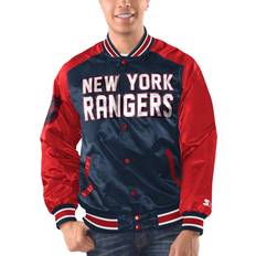 New York Rangers Renegade Varsity Satin Jacket