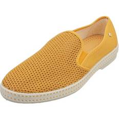 Rivieras Classic Toile Filet Mens Espadrille Shoes - Curry