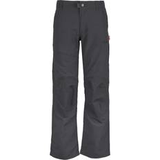 Gråa Softshellbyxor Barnkläder Trollkids Kid's Hammerfest Pants Pro Slim Fit - Dark Grey (857-602)