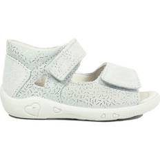 Ricosta Taya Suede Closed Back Sandals - White