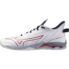 Mizuno Wave Mirage 5 Club Activities Wide Lightweight Indoor - White/Red/Black