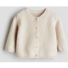 Cardigans Children's Clothing H&M Knitted Cardigan - Light Beige