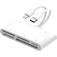 USB-C Lightning Kortlæser 5 Slots