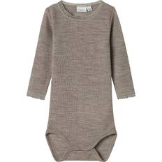 Wool Bodysuits Children's Clothing Name It Merino Wool Romper