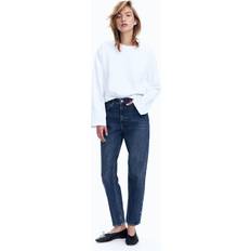H&M Jeans H&M Slim Mom High Ankle Jeans - Mørk Denimblå