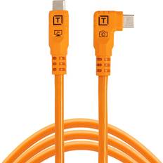 Tether Tools Pro Optima 10G USB-C Right Angle 10 Inch Cable 10m