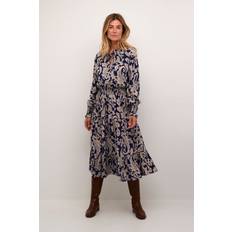 Korte kjoler - Multifarvet Cream Crlucy Long Dress Kjoler - Blue Paisley