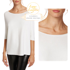 Wolford Tops Wolford Viscool Pullover Elegantes Shirt Luftig Leicht - White Weiß