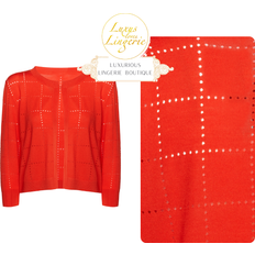 Wolford Tops Wolford Summer Knit Cardigan M Cherry Red