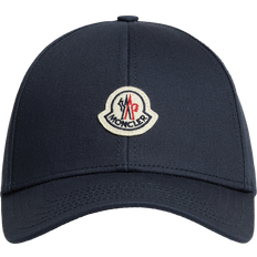 Moncler Kasketter Moncler Bomuld Baseball Cap Tilbehør Herre - Blå