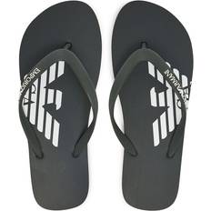 Emporio Armani Unisex Flip-Flops Emporio Armani Essential Flip Flops Flat None - Ivy/White