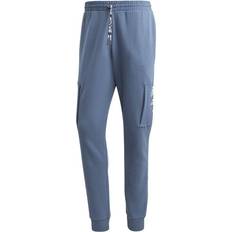adidas Men's Sportswear Essentials Brandlove Fleece Pants - Blue