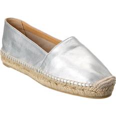 Men - Silver Low Shoes Castañer Kenda Leather Espadrille