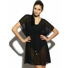 Panache Swimsuit Cover-Ups & Sarong Wraps Panache Anna Black Kaftan Bikini Cover Up - Black