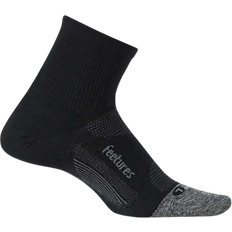 Feetures Elite Ultra Light Quarter Socks - Black