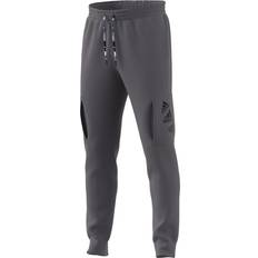 adidas Men's Sportswear Essentials Brandlove Fleece Pants - Tragre/Black