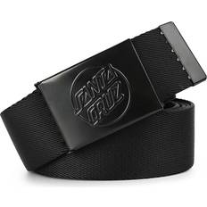 Santa Cruz Opus Dot Emboss Web Belt - Black