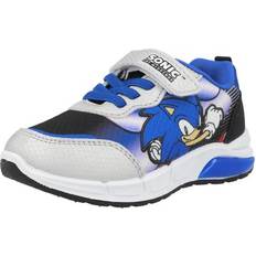 Sonic the Hedgehog Blinkande Sneakers - Silver/Blue