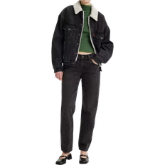Levi's Women's Middy Straight Jeans - Black