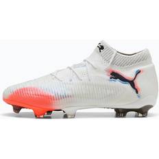 44 Fotbollsskor på rea Puma Future 8 Ultimate FG Football Boots - White/Puma Svart/Röd