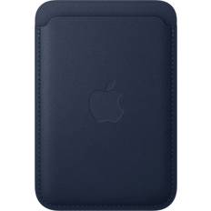 Apple FineWoven Wallet with MagSafe for iPhone 16 Deep Blue