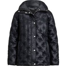 Lauren Ralph Lauren Jackor Lauren Ralph Lauren Jacka Iridescent Metallic Metallic Metallic Metal Puffer - Svart