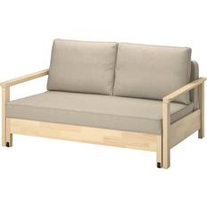 Möbler IKEA Tornsborg 2-Sits Bäddsoffa Naggen Beige Furu Soffa 2-sits
