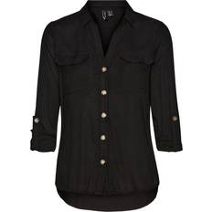Vero Moda Bumpy Shirt - Black