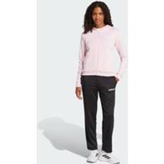 Adidas Pink Suits adidas Linear Track Suit - Clear Pink