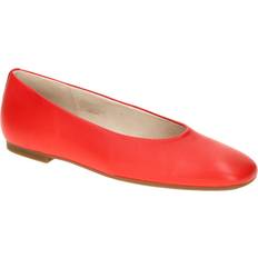 Gabor Ballerinasko Gabor Ballerina Halbschuhe Slipper Damen - Rot