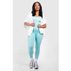 Blue - Fitness & Gym Tights & Stay-Ups DSGN Studio Plus Seamless Legging Blue