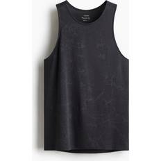 H&M Herren Sport Tanktop DryMove - Schwarz