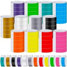 Wristbands on sale Shein Paper Neon Wristbands Waterproof Hand Bands - Neon Colored