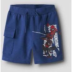 Kids Spider Man Shorts - Blue