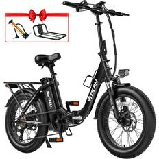 Sähköpyörät VITILAN U3 Electric Bike 20" 2024 - Black