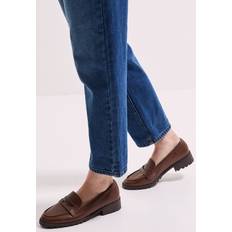 Brown Loafers on sale Dorothy Perkins Leoni Chunky Loafers - Tan