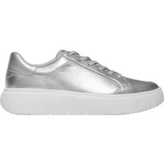 Fitflop Sneakers Fitflop Rtg Metallic Leather Sneakers - Silver