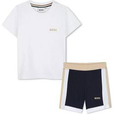 HUGO BOSS Other Sets HUGO BOSS Kids Cotton T-Shirt and Shorts Set - White
