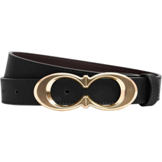 Signature Buckle Belt 25mm - Black/Gold