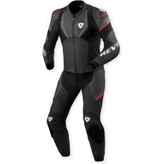 Rev'it! Motorcycle Suits Rev'it! Beta 2 Perforated 2-Piece Motorcycle Leather Suit - Black Grey White Man