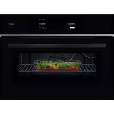 AEG Built-in - Large size Microwave Ovens AEG TK9NK821B Built In Combi Microwave Black