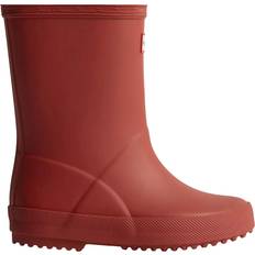 Polyester Gummistøvler Børnesko Hunter First Wellington Infant Boots - Rød