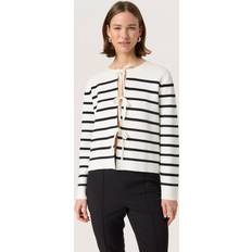 Soaked in Luxury Trøjer Soaked in Luxury Feminin Cardigan Strik - Beige