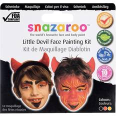 Snazaroo Red Orange Devil Face Painting Kit